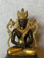 Tibetaans beeld - Verguld Brons - 20e eeuw, Antiek en Kunst