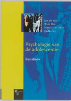 Psychologie van de adolescentie / Basisboek 9789055742103, Boeken, Gelezen, Juliette de Wit, W. Slot, M. van Aken, Verzenden