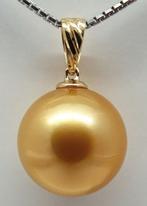 No Reserve Price - Golden South Sea Pearl, Round, 24K Golden