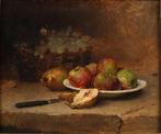 René Chrétien (1867-1945) - Nature morte aux pommes et aux