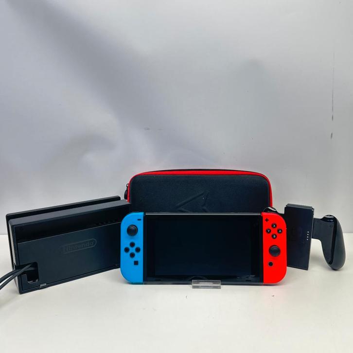 Nintendo Switch Console Blauw/Rood Compleet | Nette Staat, Games en Spelcomputers, Spelcomputers | Nintendo Switch, Nieuw, Ophalen of Verzenden