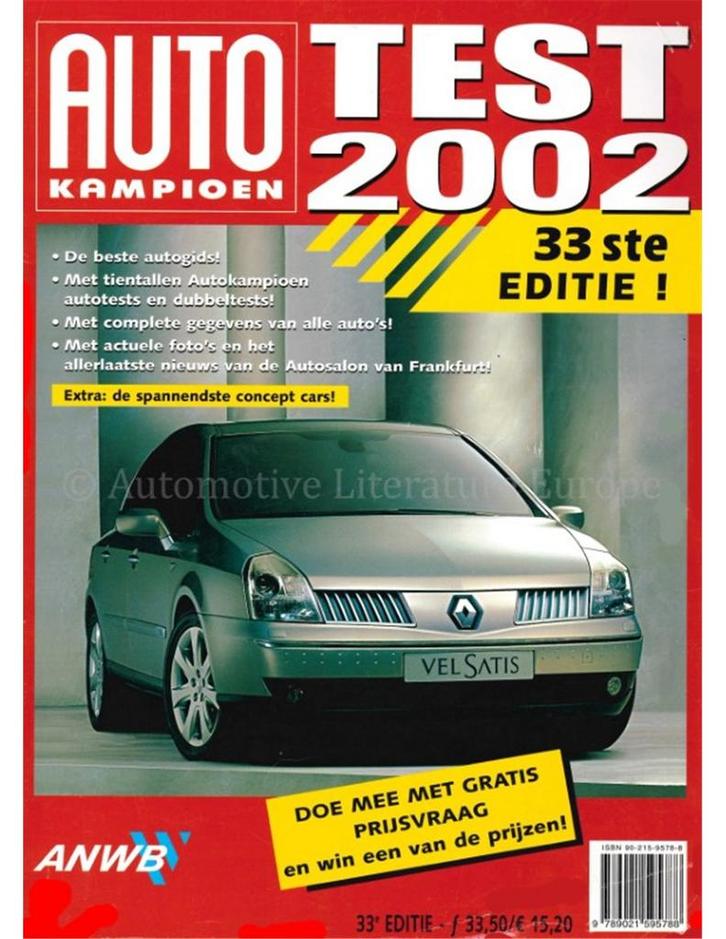 2002 AUTOTEST JAARBOEK NEDERLANDS, Boeken, Auto's | Boeken, Ophalen of Verzenden