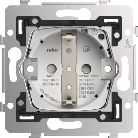 Niko Home Control Slimme Stopcontact Met Energie Monitoring, Doe-het-zelf en Bouw, Elektriciteit en Kabels, Verzenden