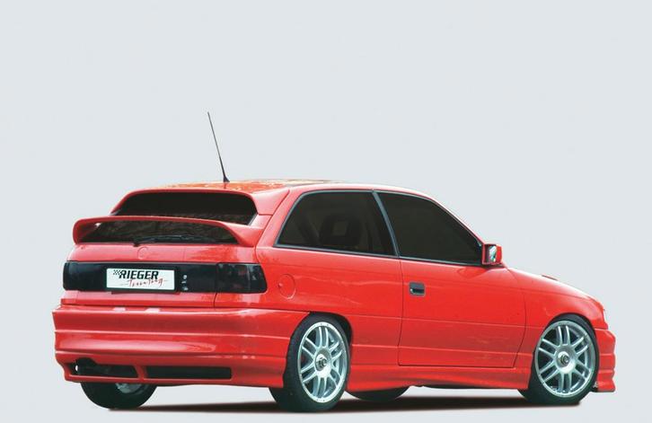 Rieger achterbumper RT08 | Astra F: 09.91 - 3-drs., 5-drs.,, Auto-onderdelen, Carrosserie, Nieuw, Opel, Verzenden