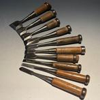 Tataki Oire Nomi | Bench Chisels Standard Set of 10 w/Roll