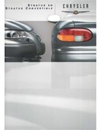 1999 CHRYSLER STRATUS BROCHURE NEDERLANDS, Ophalen of Verzenden