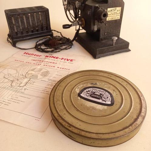 Hunter Nine-Five - 1939 - Projecteur de film, Verzamelen, Foto-apparatuur en Filmapparatuur