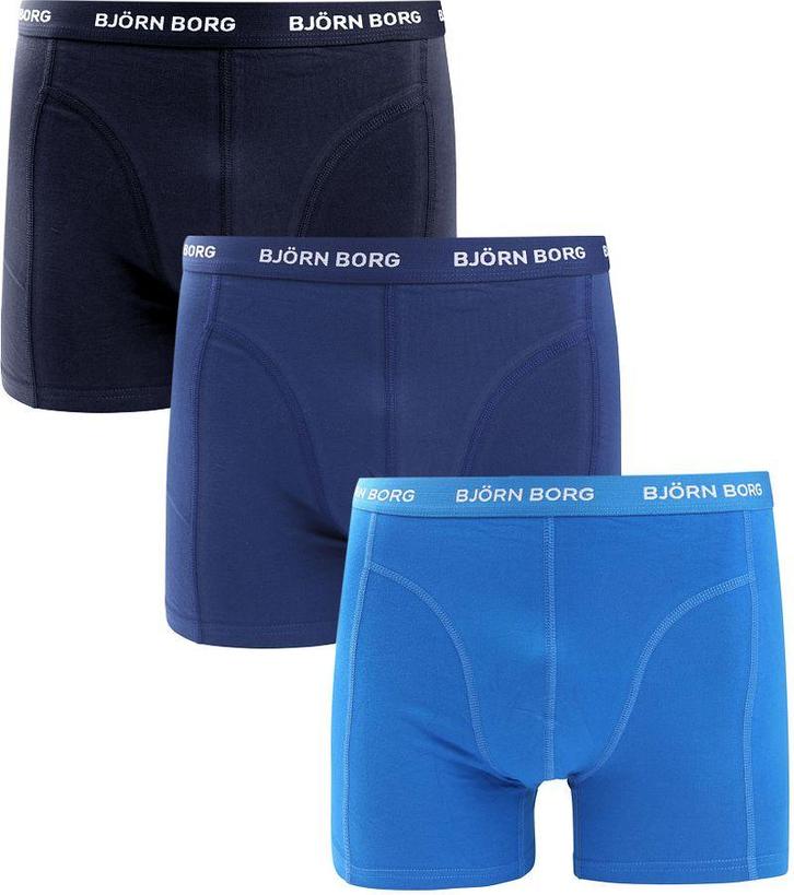 Bjorn Borg Boxers 3Pack Grijs Zwart maat L Heren, Kleding | Heren, Ondergoed, Boxer, Verzenden