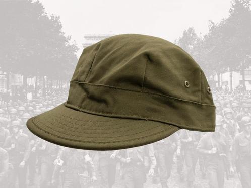 Replica van de US ww2 HBT cap O.D.7, Verzamelen, Militaria | Tweede Wereldoorlog, Landmacht, Kleding of Schoenen, Ophalen of Verzenden