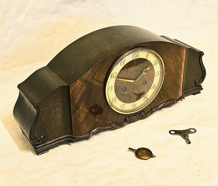 Tafel/bureauklokken - Junghans - Antiek Hout, Messing -, Antiek en Kunst, Antiek | Klokken
