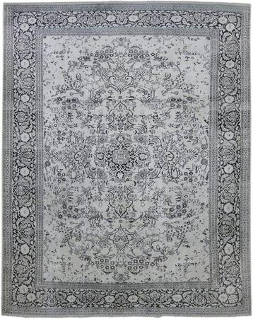 Kashmir Zijde - Vintage - Vloerkleed - 335 cm - 263 cm -, Huis en Inrichting, Nieuw