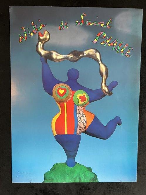 Niki de Saint Phalle - Handgesigneerde Nana van Niki de, Antiek en Kunst, Kunst | Tekeningen en Fotografie