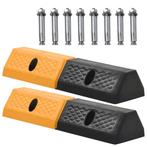 vidaXL Parkeerblokken 49x15x9 cm rubber 2 st, Verzenden, Nieuw