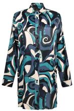 Ophilia blouse Jazz print1=42Maat 42/44 (L), Kleding | Dames, Verzenden, Nieuw, Maat 42/44 (L), Overige kleuren