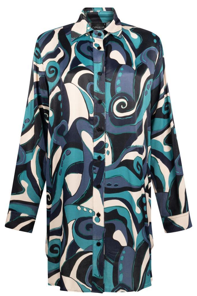 Ophilia blouse Jazz print1=42Maat 42/44 (L), Kleding | Dames, Blouses en Tunieken, Overige kleuren, Nieuw, Maat 42/44 (L), Verzenden