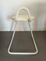 Kruk - Metaal, Synthetisch leder - Italiaanse design kruk