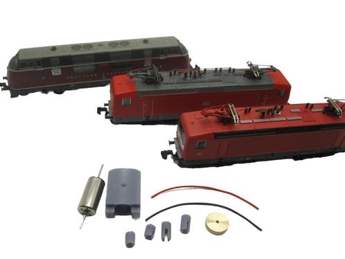micromotor NR006C motor ombouwset voor Roco V200, BR 220, BR, Hobby & Loisirs créatifs, Trains miniatures | Échelle N, Envoi