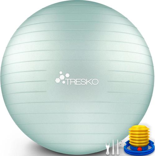 Tresko Fitness bal - Yoga bal - Pilates bal - 65cm - Mintgro, Huis en Inrichting, Overige Huis en Inrichting, Verzenden