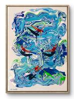 Juli Lampe (XX-XXI) - Swimming Lovers. Flight Balance., Antiek en Kunst