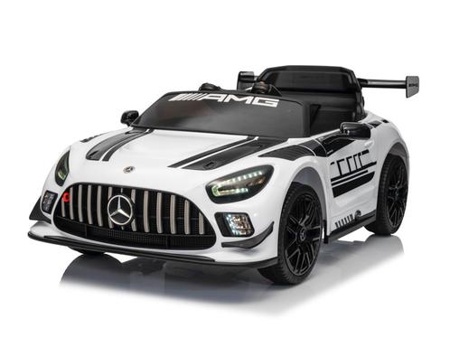 Mercedes-Benz GT3 AMG 12 volt elektrische kinderauto met rub, Kinderen en Baby's, Speelgoed | Buiten | Accuvoertuigen, Ophalen of Verzenden