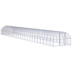 vidaXL Poulailler dextÃ©rieur 3x24x2 m Acier galvanisÃ©, Verzenden, Neuf