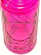 Bouteille - Siphon rose taillé