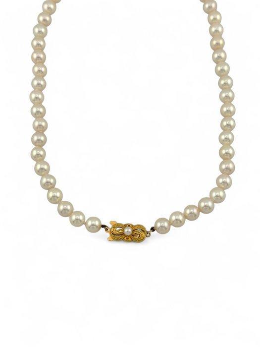 Mikimoto - Halsketting - 18 karaat Geel goud, Mikimoto 18K, Handtassen en Accessoires, Kettingen