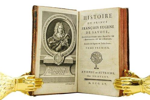 Éléazar Mauvillon - Histoire du prince François Eugène de, Antiek en Kunst, Antiek | Boeken en Manuscripten