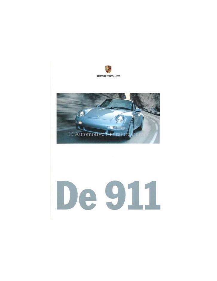 1997 PORSCHE 911 BROCHURE NEDERLANDS, Livres, Autos | Brochures & Magazines, Enlèvement ou Envoi