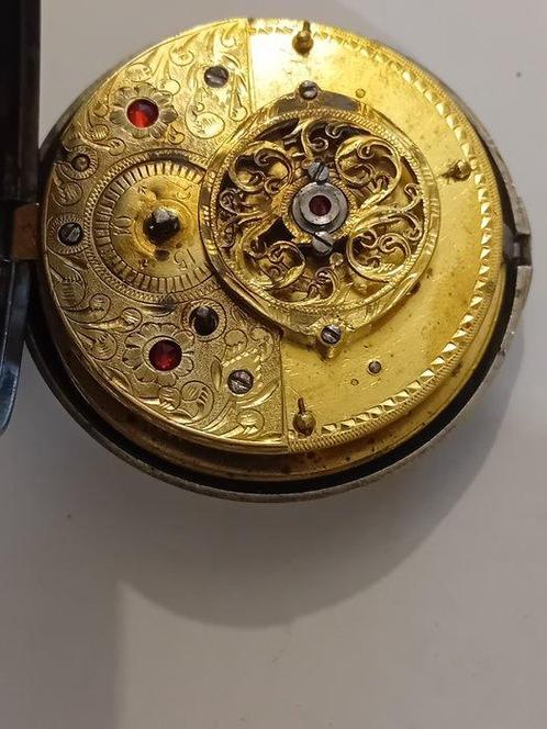 TH`s WHITT (London), Caleirão Inglês, relógio de bolso, com, Handtassen en Accessoires, Horloges | Heren