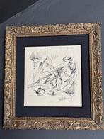 Rik Wouters (1882-1916 - Vrouw in interieur, Antiquités & Art