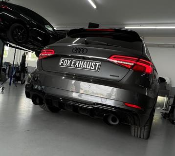FOX Audi A3 - 8V Sportback quattro Facelift einddemper uitga, Verzenden