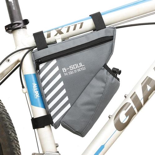 Frame Tasje Bidonhouder Grijs, Verzamelen, Overige Verzamelen, Verzenden