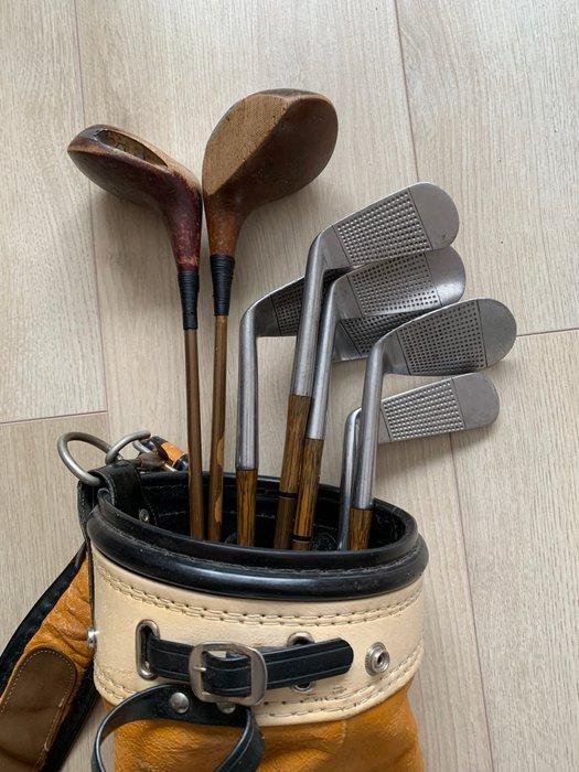 Les King golfset - 1940 - Golftas, Verzamelen, Overige Verzamelen