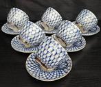 Lomonosov Imperial Porcelain Factory - Koffieservies voor 6