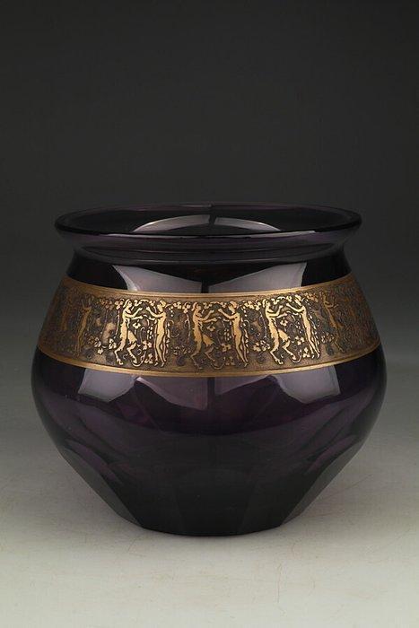 Moser & Söhne - Vaas - Glas, Antiek en Kunst, Antiek | Glaswerk en Kristal