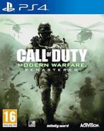 Call of Duty Modern Warfare Remastered (PS4 Games), Games en Spelcomputers, Ophalen of Verzenden, Zo goed als nieuw