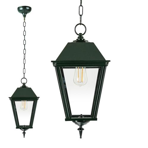 Buitenverlichting plafond & veranda Vierkante Hanglamp mediu, Tuin en Terras, Buitenverlichting, Verzenden