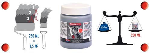 Colorall magnetic verf  250 ml, Hobby & Loisirs créatifs, Bricolage