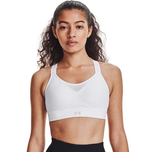 Under Armour Infinity High Bra-Wht - Maat XL, Kleding | Dames, Sportkleding, Wit, Maat 36 (S), Nieuw, Fitness of Aerobics, Ophalen of Verzenden