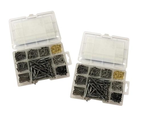 Set van 1950 metalen spijkers (mix assortiment, 13-80 mm le, Bricolage & Construction, Outillage | Autres Machines, Envoi