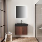 Onderkast BWS Ember Greeploos 1 Lade 60x40x45 cm Wenge, Ophalen of Verzenden, Nieuw, Bad