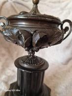 Cassolette - Laiton, Bois de mahogany, Antiek en Kunst