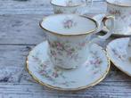 Royal Albert - Kop en schotel (6) - Victoriana Rose - Been,