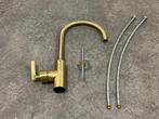 Veiling - Keukenkraan eenhands goud, Doe-het-zelf en Bouw, Sanitair, Nieuw
