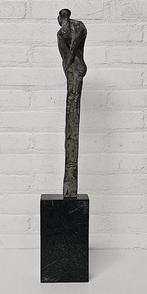 Marijke Drost (1938) - Sculpture, Verliefd - 67 cm - Bronze