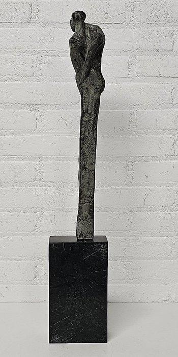 Marijke Drost (1938) - Sculpture, Verliefd - 67 cm - Bronze, Antiek en Kunst, Kunst | Schilderijen | Modern