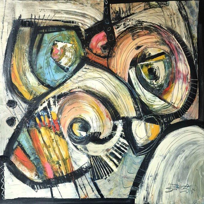 Sonja Brzak - O La La, Antiek en Kunst, Kunst | Schilderijen | Modern
