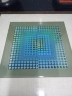 Victor Vasarely (1906-1997) - Optical art, Antiquités & Art