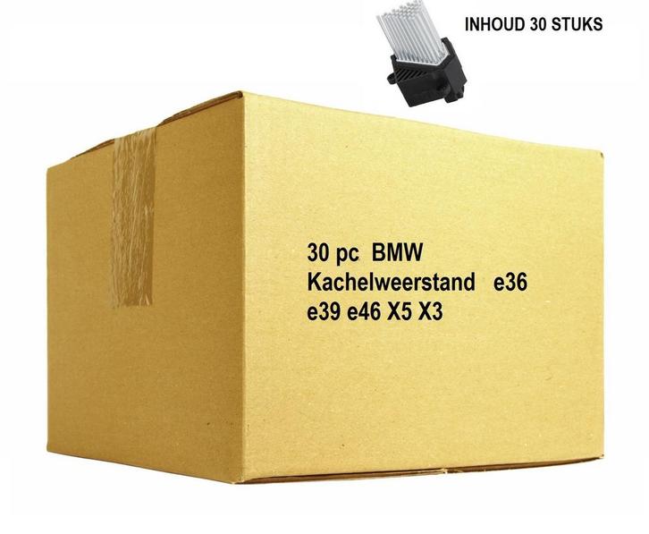 (Garage pack 30 stuks) Kachelweerstand BMW, Autos : Pièces & Accessoires, Climatisation & Chauffage, Envoi